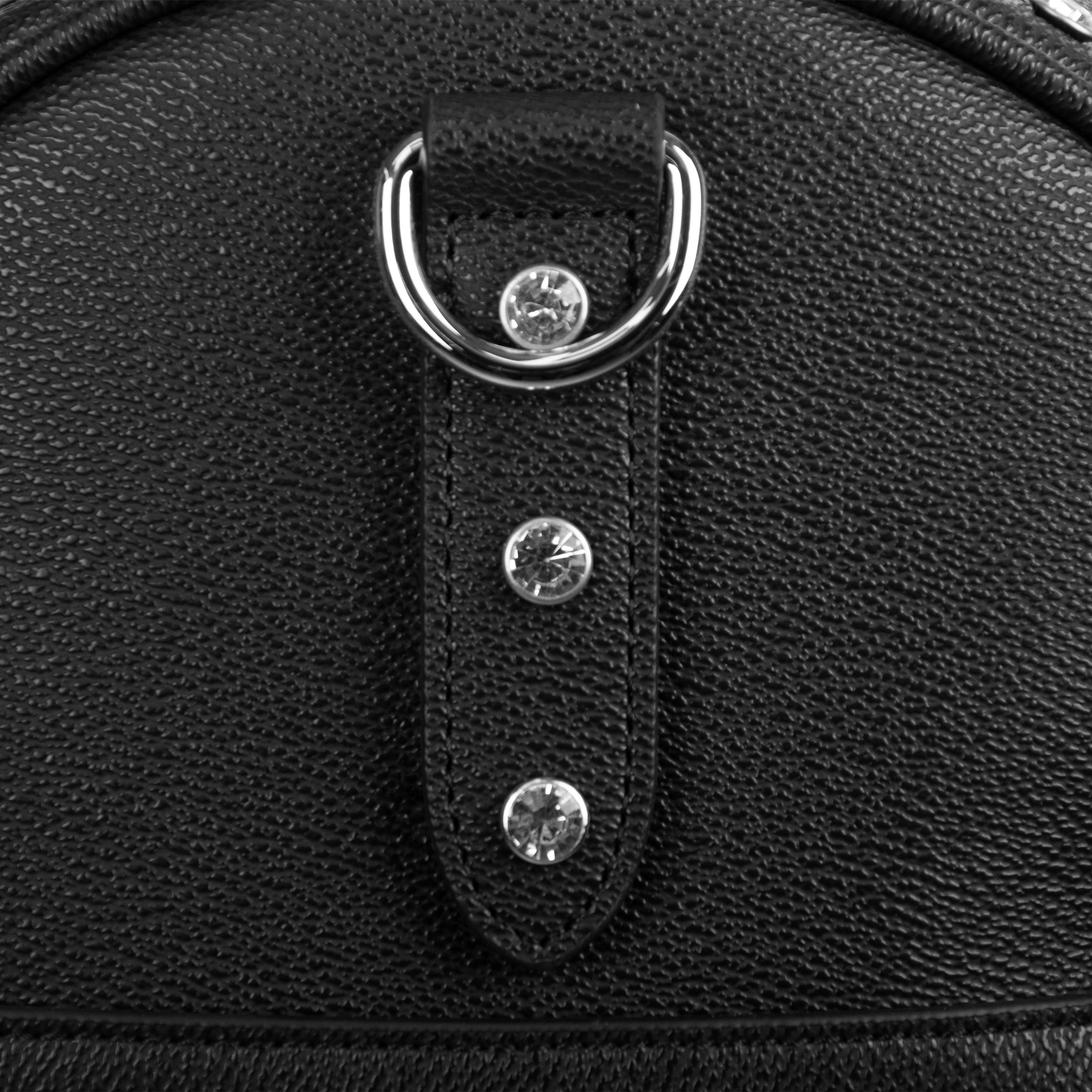 "TRIBAMETAL" LEATHER DUFFLE